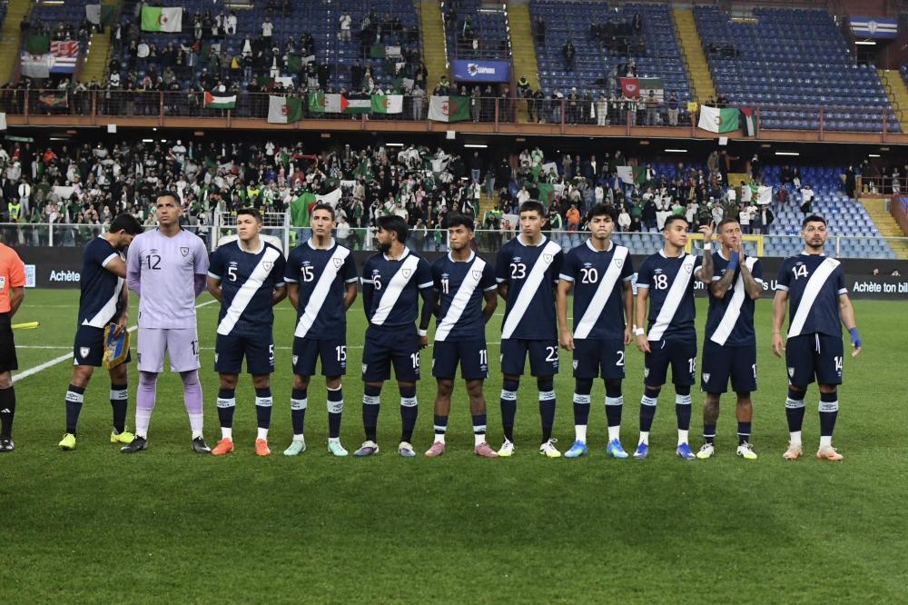 Guatemala sufre goleada histórica y cae 7-0 ante Argelia en Europa