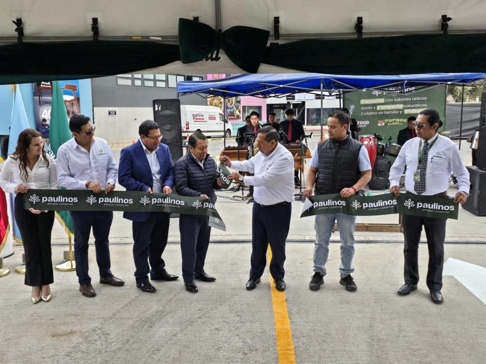 Paulinos parque comercial inaugura puente para mejorar conectividad