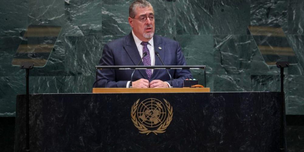 Arévalo defiende democracia, paz y cooperación internacional en la ONU