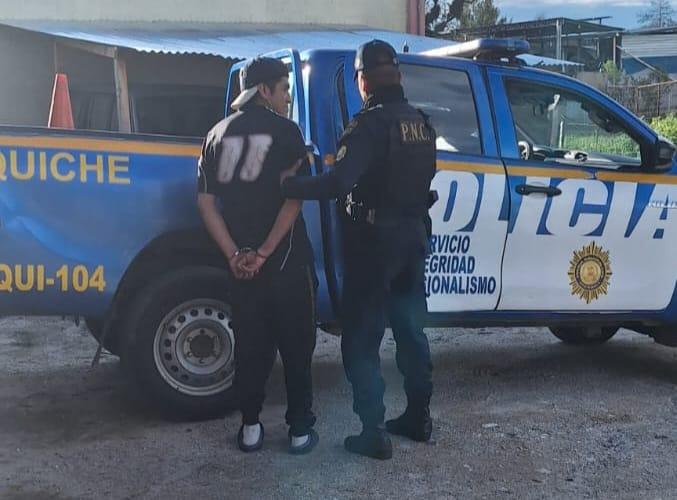 Capturan en Quiché a hombre acusado de agredir a su expareja e hijos