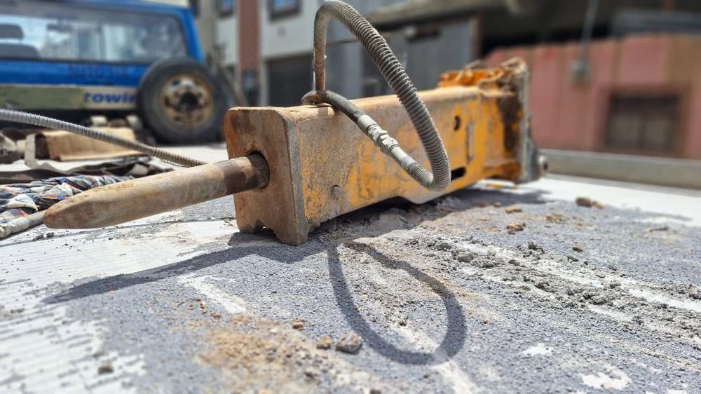 Recuperan martillo hidráulico valorado en Q80 mil en Quetzaltenango 