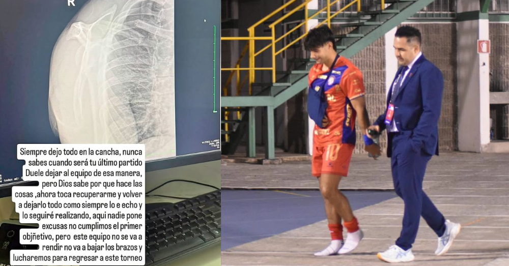 Chucho López habla tras lesionarse ante Firpo el reciente miércoles 