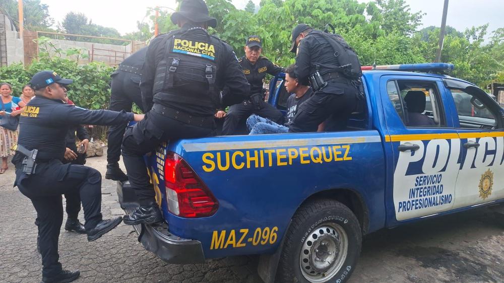 PNC desmantela siete narcopuntos y captura a cuatro personas