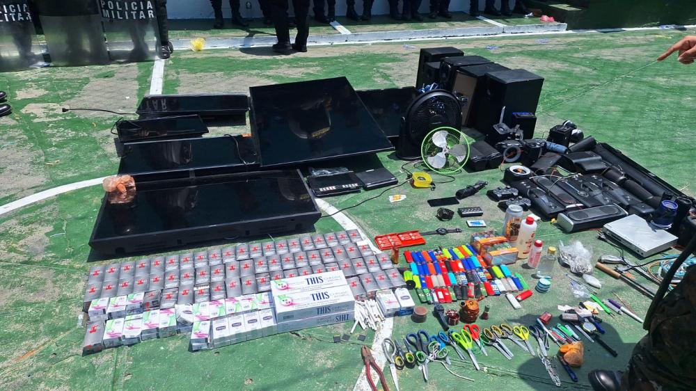 Requisa en cárcel de Chimaltenango deja incautación de droga y armas 