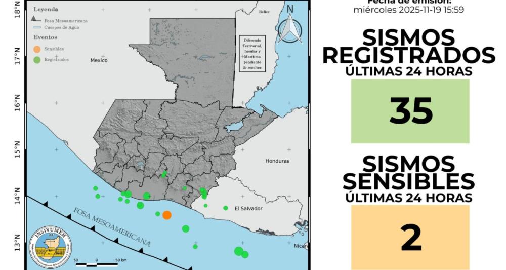 Los detalles del sismo sensible de este miércoles por la tarde 