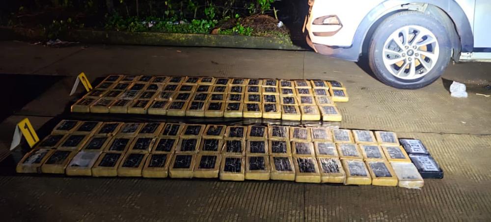 Capturan a hombre con 168 paquetes de cocaína en Quetzaltenango 