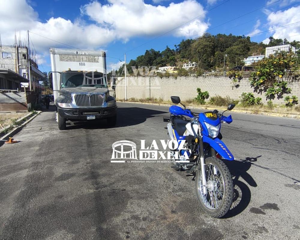 Rescatan camión y carga tras asalto en San Cristóbal Totonicapán