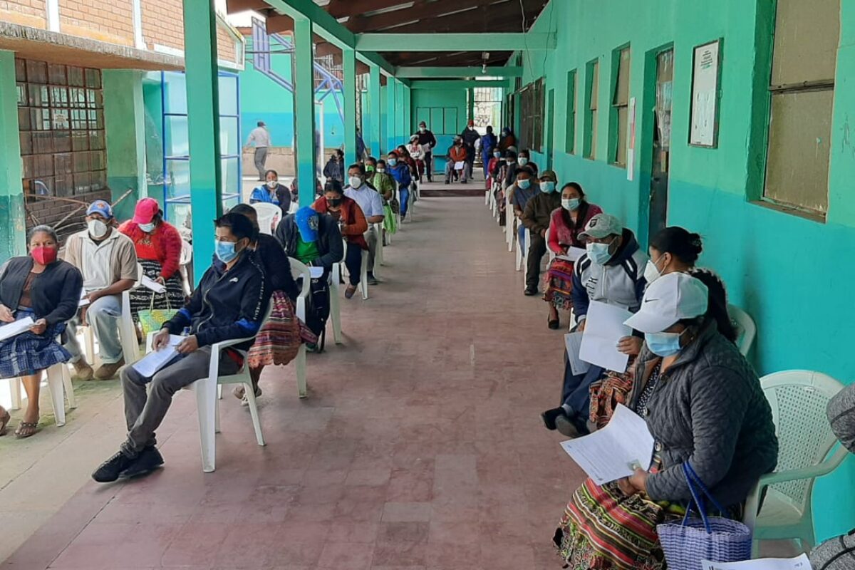 Iniciarán vacunación en el Valle de Palajunoj