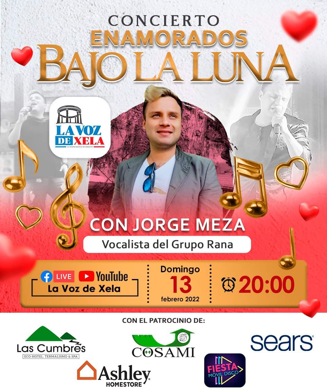 conciertoBajoLaLuna · La Voz de Xela
