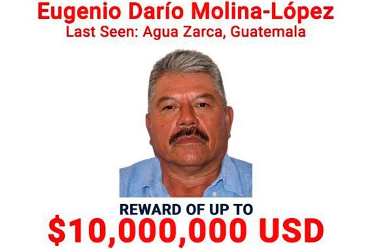 Ofrecen recompensa de Q77 millones por supuesto narcotráficante guatemalteco