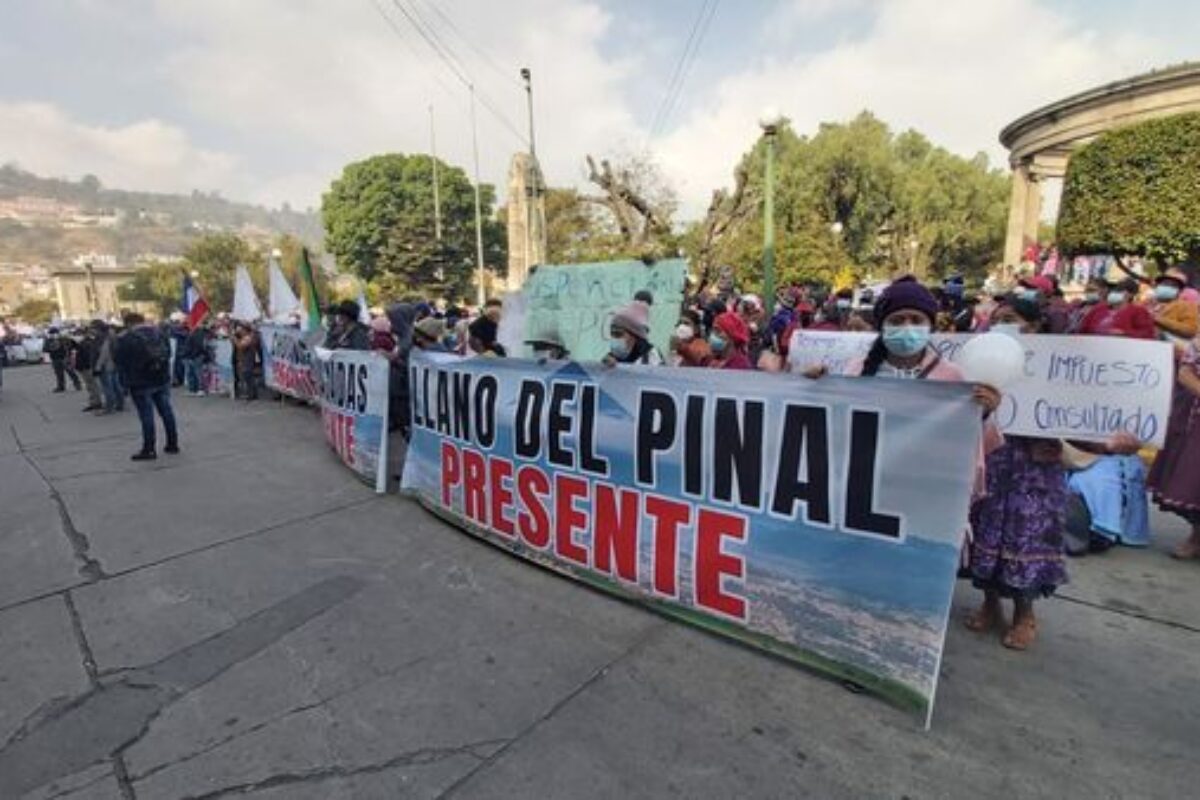 DETALLES | Manifestación contra POT se traslada de frente a la municipalidad