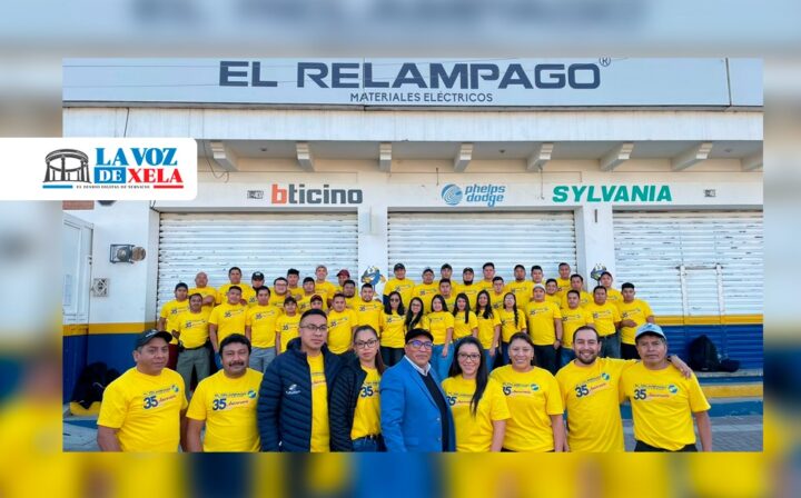El Relámpago celebra 35 años de servicio en Xela y Huehuetenango