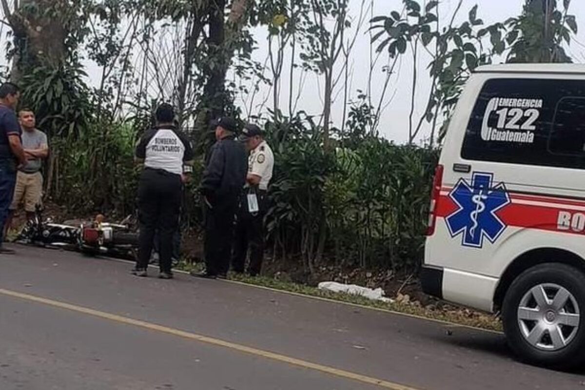 Suchitepéquez: Agente municipal fallece tras ser atropellado por un autobús
