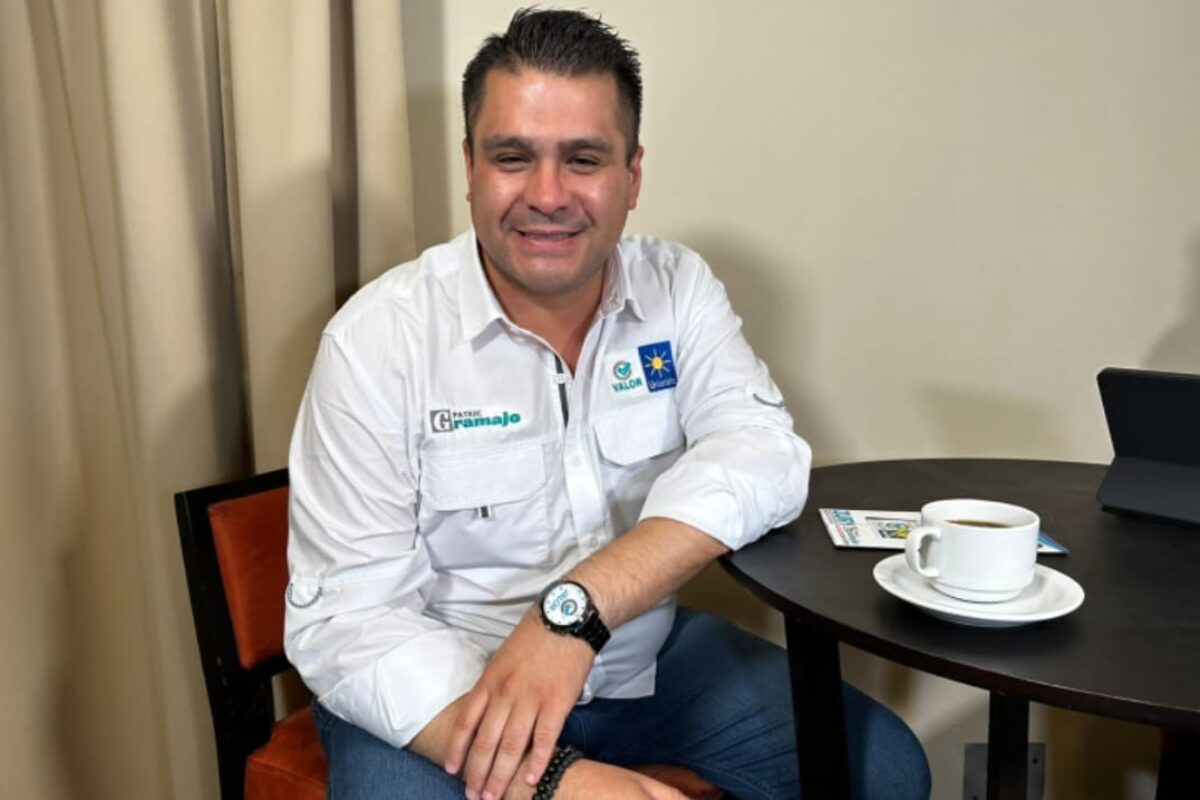 Entrevista con Patric Gramajo, quién es candidado a la silla edil de Xela