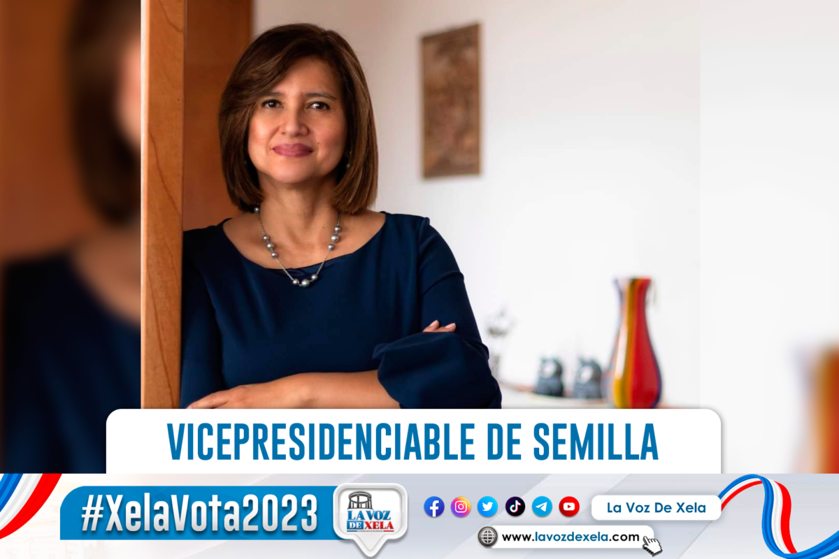 Karin Herrera busca la vicepresidencia con Semilla