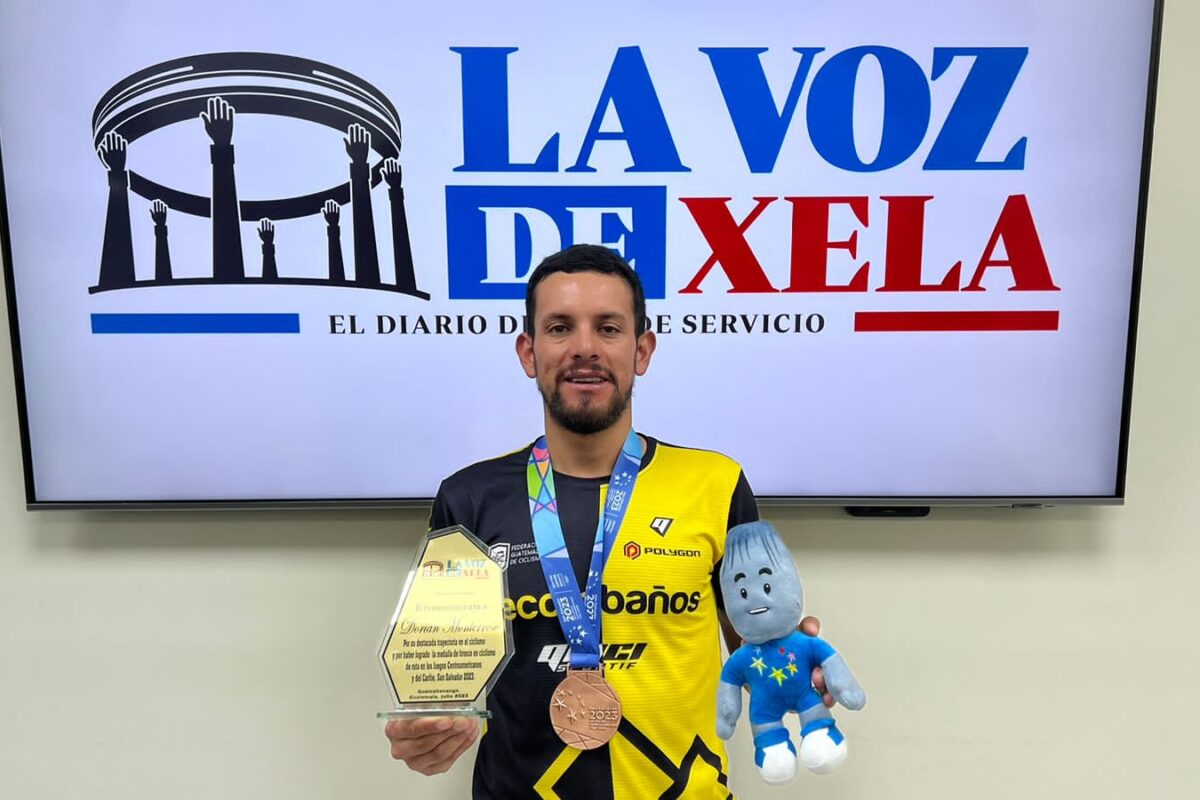El ciclismo quetzalteco tiene un héroe: Dorian Monterroso