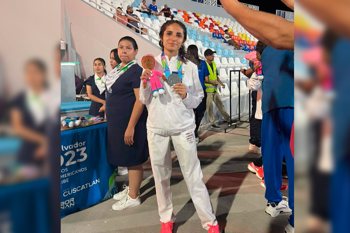 Viviana Aroche hace historia al obtener medalla de plata en los Juegos Centroamericanos y del Caribe
