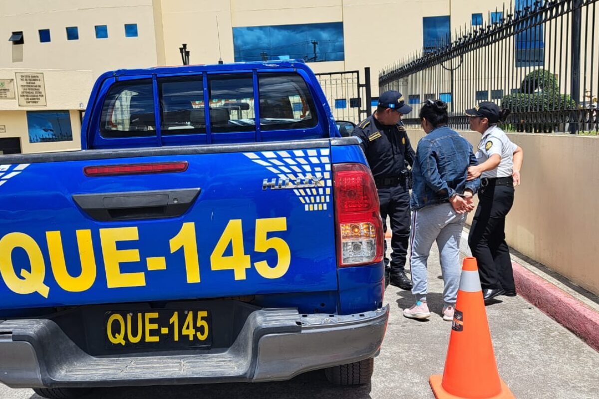 Detenida en Quetzaltenango: Vilma «N» por extorsión