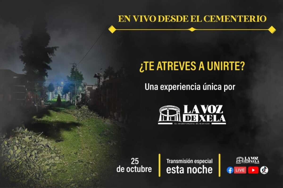 Noche en el Cementerio General: La Voz de Xela se aventura a noche de leyendas