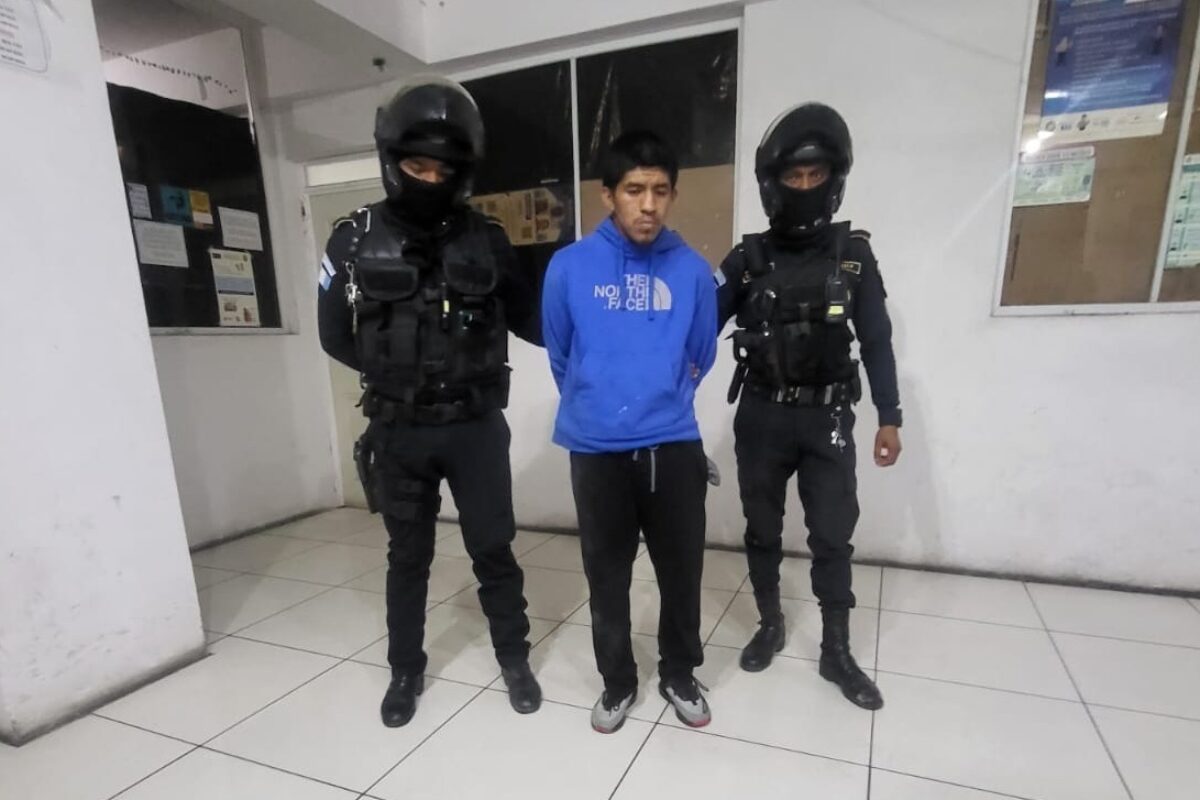 Detenido en Quetzaltenango por doble homicidio y portación ilegal de arma de fuego