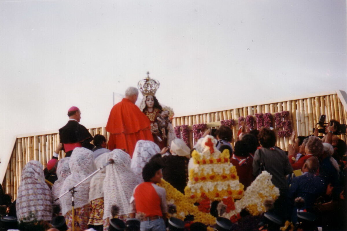 Hace 41 años, el papa Juan Pablo II visitó Xela para coronar a la Virgen del Rosario