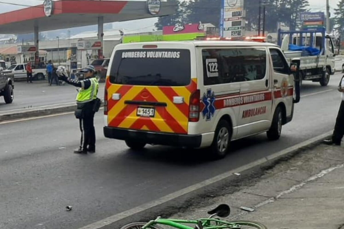 Trágico accidente en La Esperanza: Ciclista fallece tras ser atropellado en el kilómetro 208.5