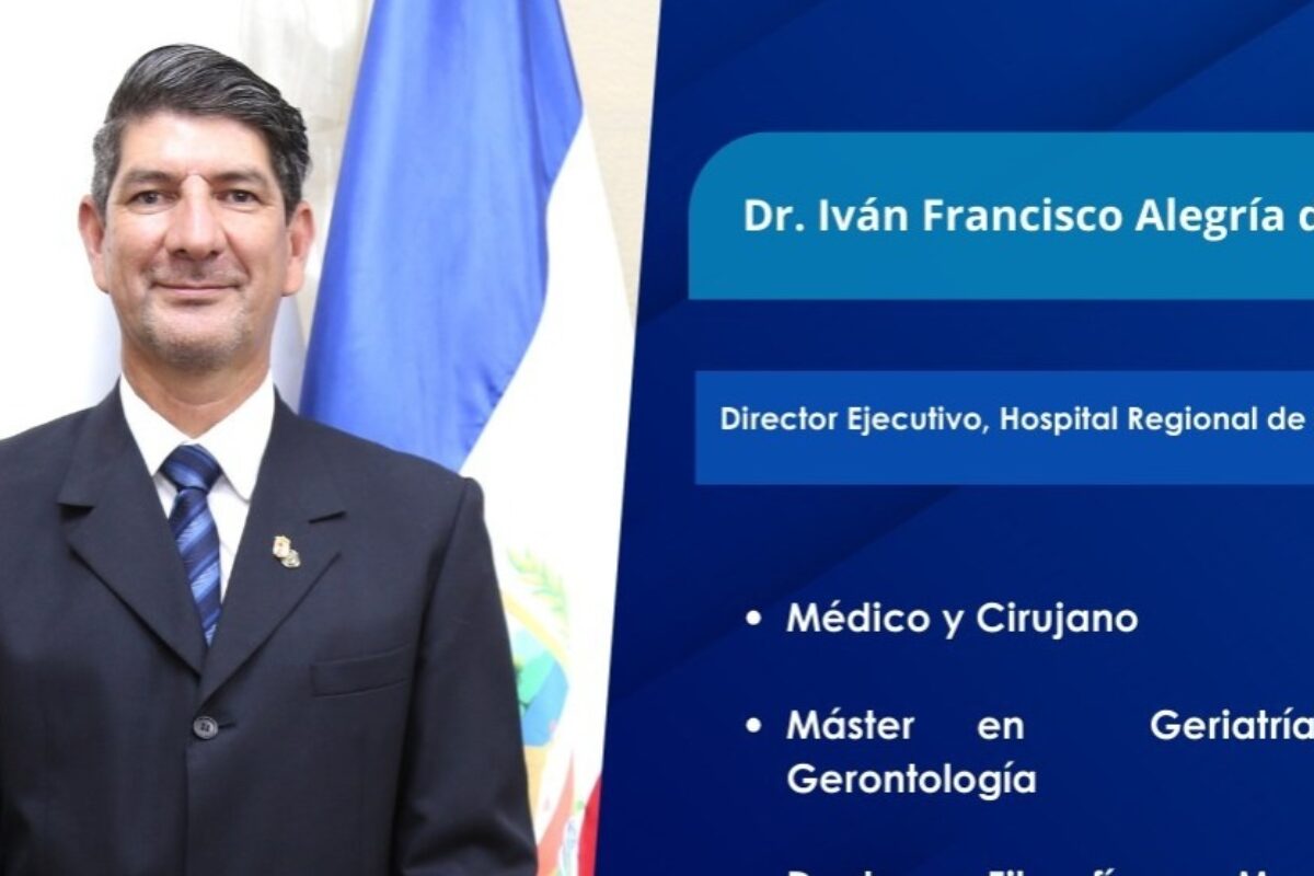 Iván Francisco Alegría de León asume como nuevo director del Hospital Regional de Occidente