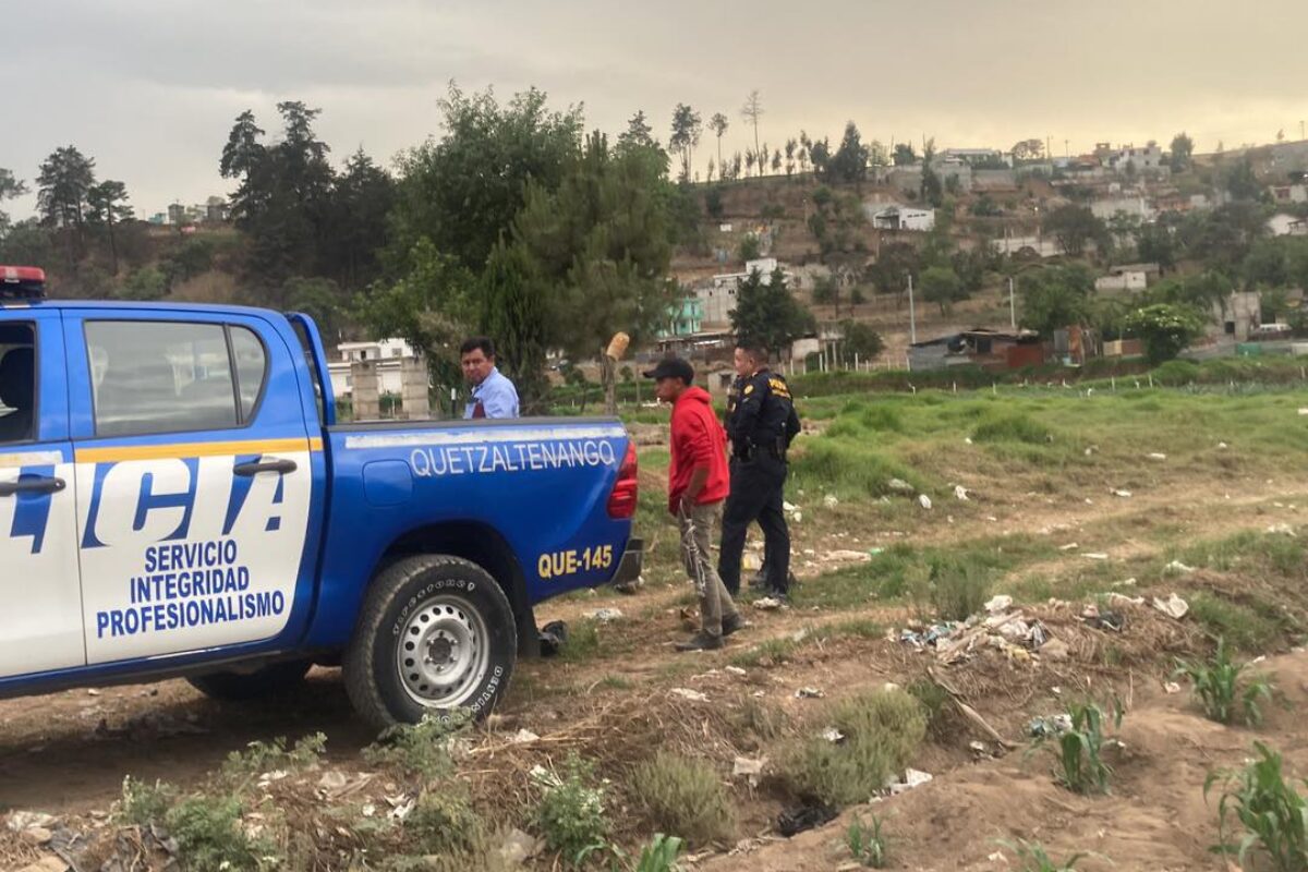 Hallan sin vida a hombre en San José Chiquilajá, Quetzaltenango